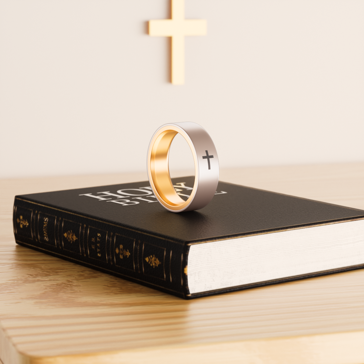Faith Over Fear Bracelet: Discover the Smart NFC Prayer Ring for Spiritual Strength and Connection