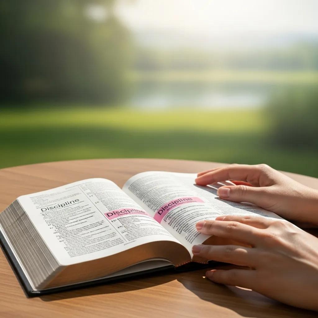 Bible Verses About Discipline: Godly Correction, Spiritual Maturity, and Faithful Character Formation