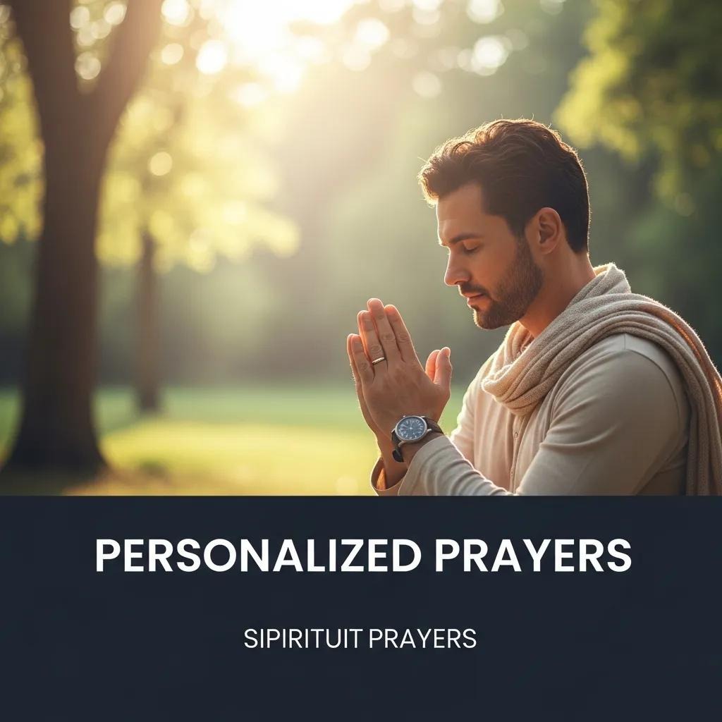 Prayer for Him: Personalized Prayers and Spiritual Support for Men